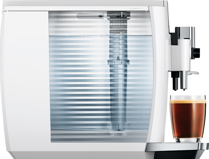 JURA E8 Piano White (EC) linke seite