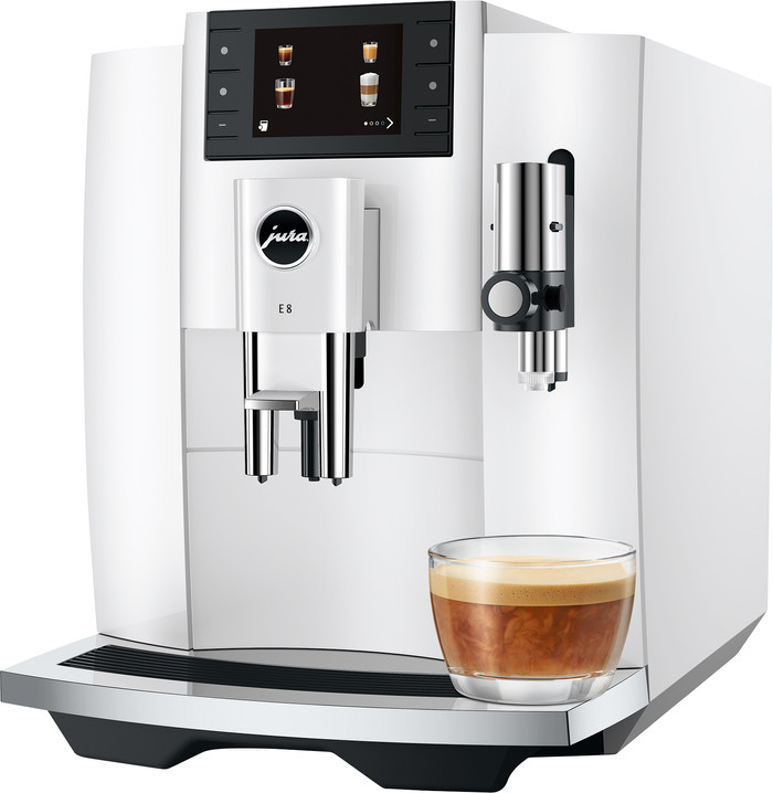 JURA E8 Piano White (EC) rechte seite