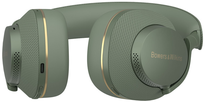 Bowers & Wilkins Px7 S2e Grün + BlueBuilt Power-Delivery-Ladegerät mit USB-C-Port 20 W Weiß null