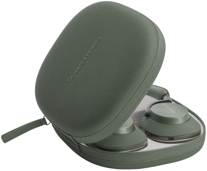 Bowers & Wilkins Px7 S2e Grün + BlueBuilt Power-Delivery-Ladegerät mit USB-C-Port 20 W Weiß zubehör