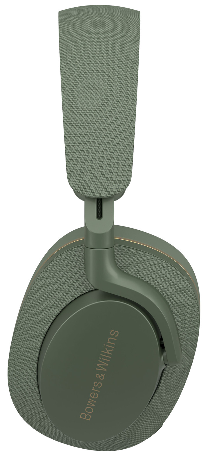 Bowers & Wilkins Px7 S2e Grün + BlueBuilt Power-Delivery-Ladegerät mit USB-C-Port 20 W Weiß rechte seite