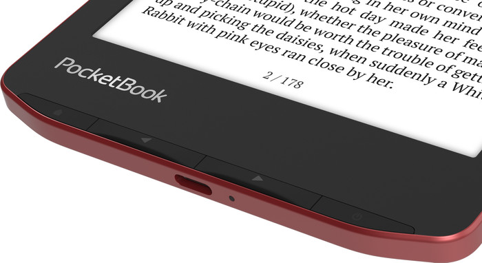 PocketBook Verse Pro DACH-Version Passion Red left side