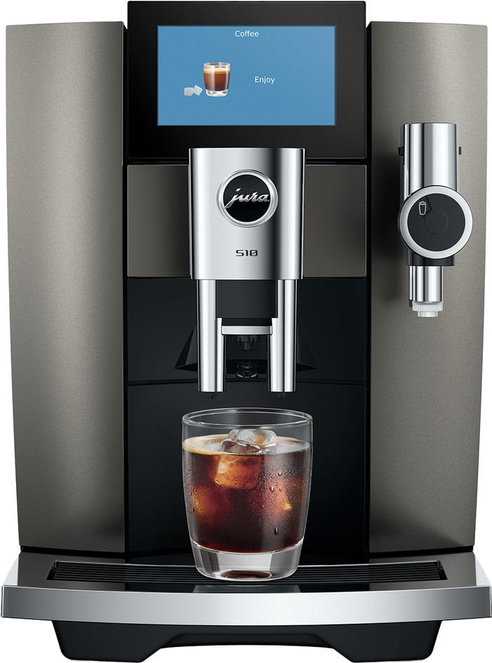 JURA S10 Dark Inox (EA) vorne