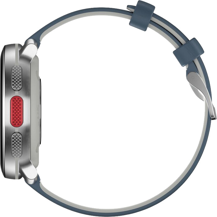 Polar Vantage V3 Silber/Blau rechte seite