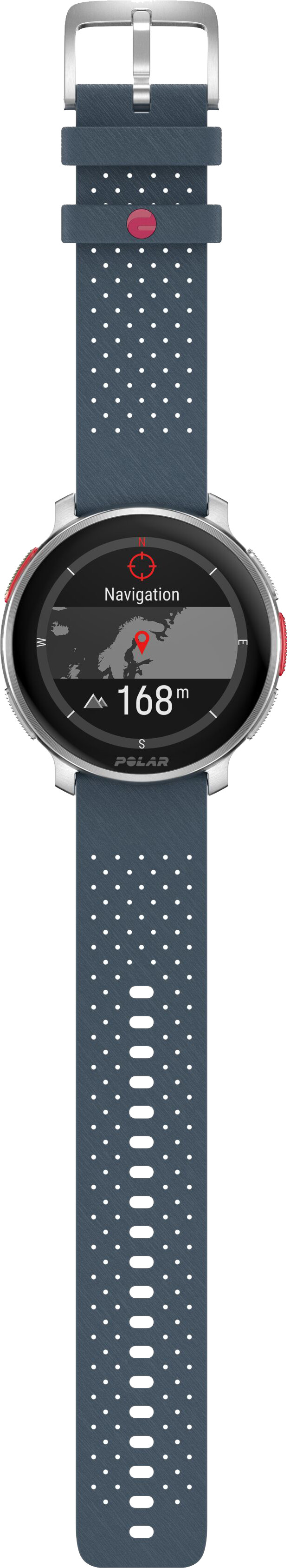 Polar Vantage V3 Silber/Blau vorne