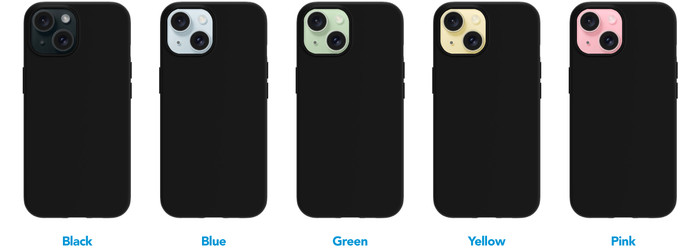 BlueBuilt Backcover iPhone 15 Plus Schwarz visuelles Coolblue 1