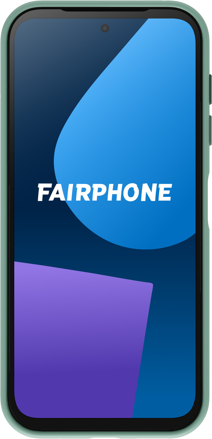 Fairphone 5 Protective Backcover Grün vorne