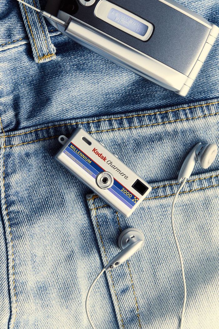 Kodak Charmera Millenium Keychain Digital Camera (Single Blind Box) product in use