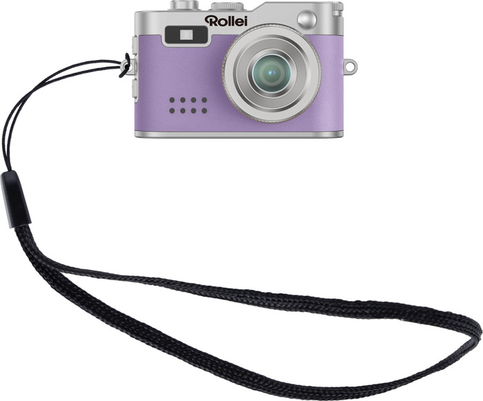 Rollei Mini Digitalkamera Lila vorne