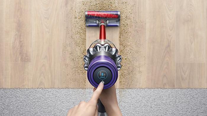 Dyson V11 Fluffy produkt in gebrauch