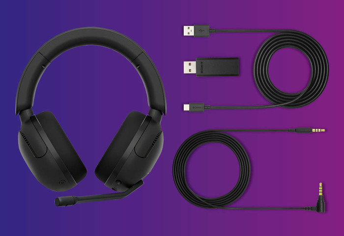 Sony Inzone H5 Gaming Headset PS4/PS5 and PC Black accessory