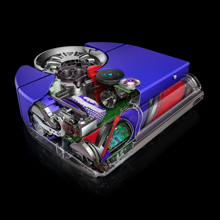 Dyson 360 Vis Nav produkt in gebrauch