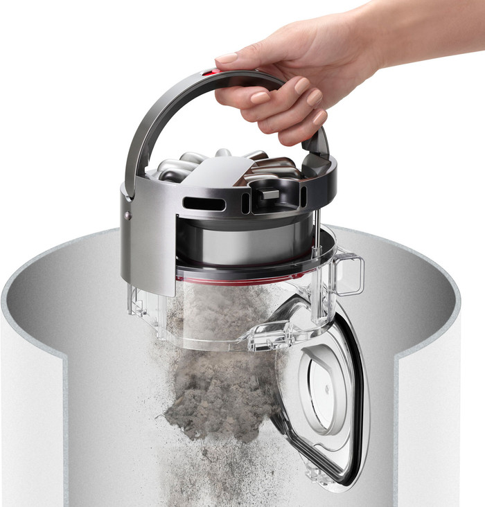 Dyson 360 Vis Nav produkt in gebrauch