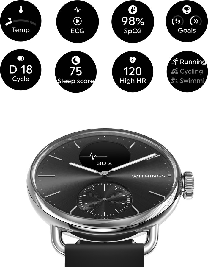 Withings ScanWatch 2 Black 38mm null