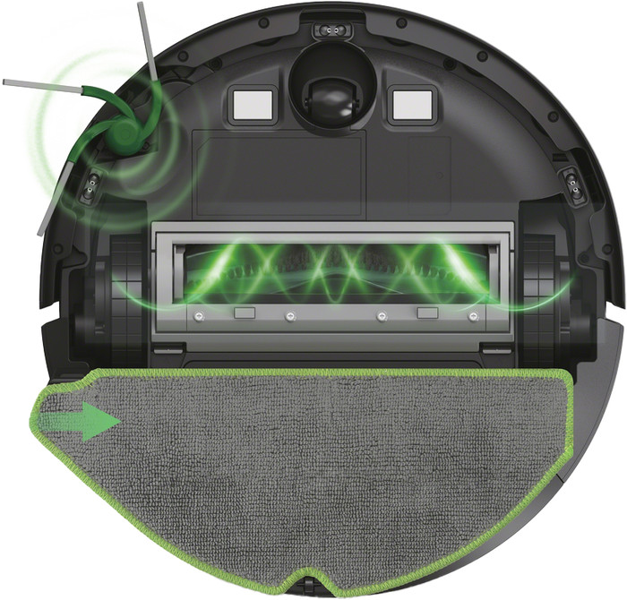 iRobot Roomba Combo 115 Black bottom