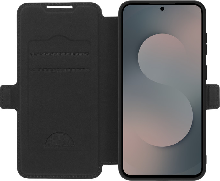 BlueBuilt Book Case Samsung Galaxy S26 FE Leather Black Main Image