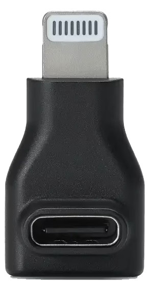 DJI Mic Series Mobile Receiver Adapter (USB-C auf Lightning) rückseite