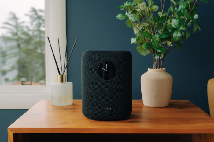 WiiM Sound Schwarz produkt in gebrauch
