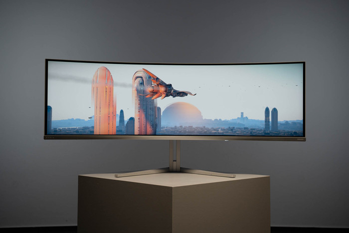 Philips Evnia 49M2C8900/00 produkt in gebrauch