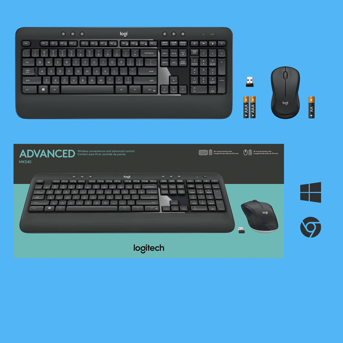 Logitech MK540 Advanced Wireless Tastatur-Maus-Set QWERTZ zubehör