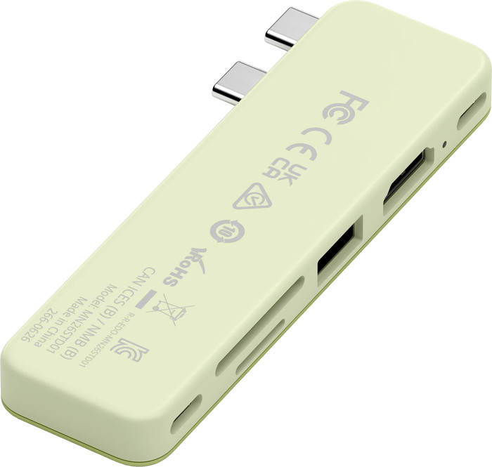 Satechi USB-C Snap Hub Citrus unten