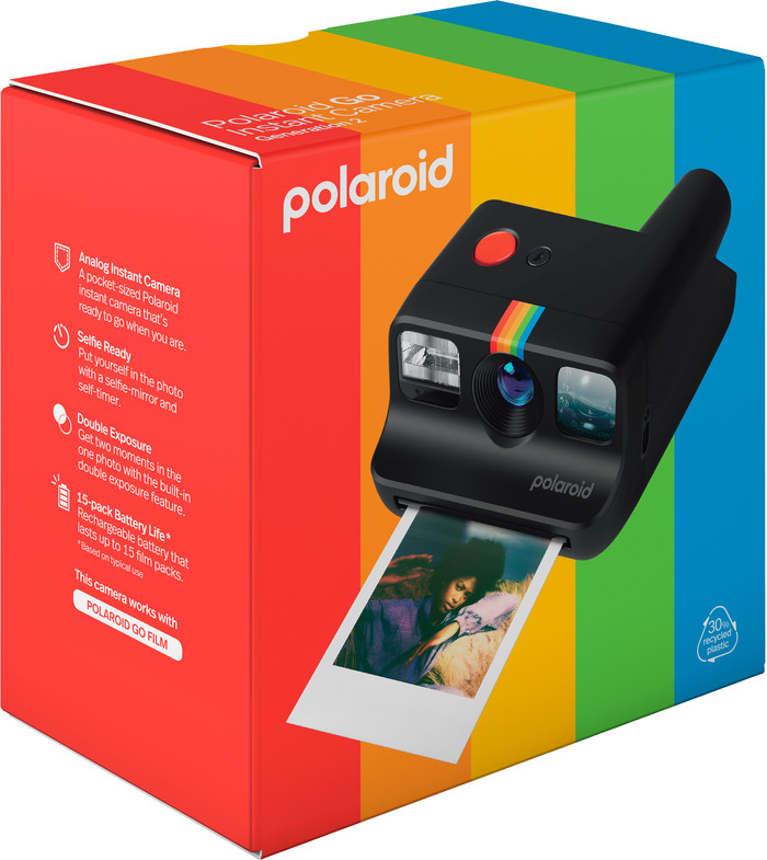 Polaroid Go 2 Schwarz null