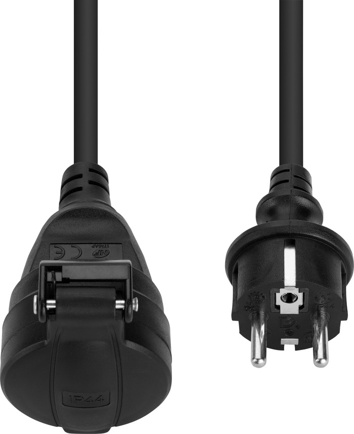 BlueBuilt Verlängerungskabel IP44 25 m vorne