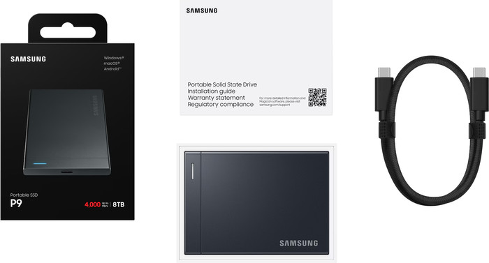 Samsung P9 Portable SSD 8 TB zubehör