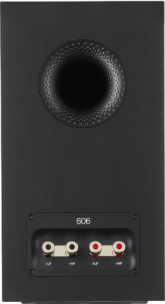 Bowers & Wilkins 606 S3 Black (per pair) back