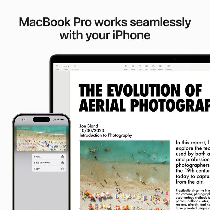 Apple MacBook Pro 14" (2023) M3 (8 Core CPU / 10 Core GPU) 18GB/1TB Silber QWERTZ visueller lieferant