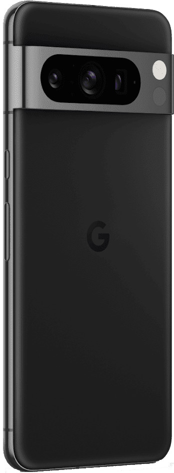 Google Pixel 8 128GB Black 5G left side