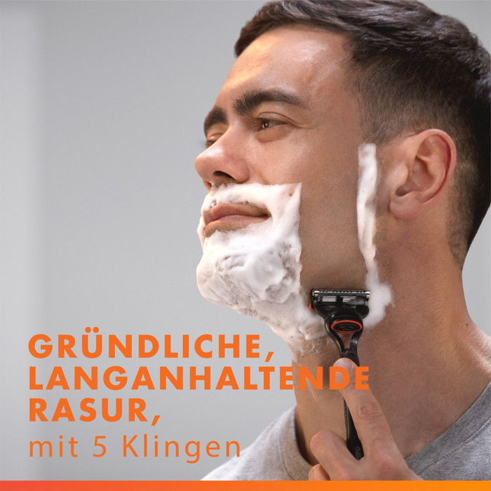 Gillette Fusion5 Ersatzklingen (16 Stück) produkt in gebrauch