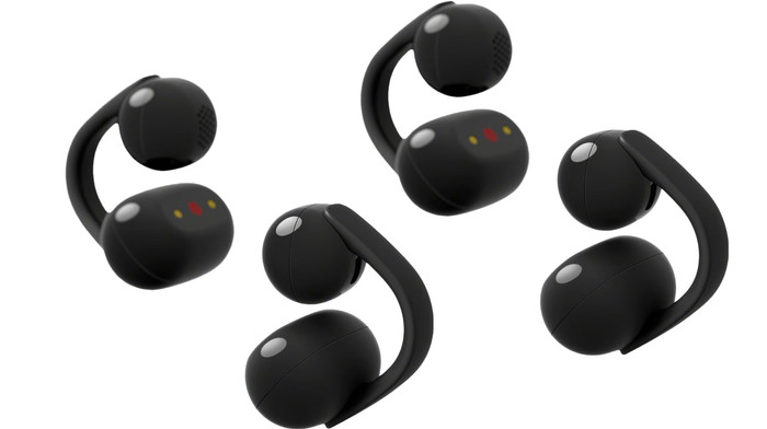 Sony LinkBuds Clip Schwarz Doppelpack Main Image