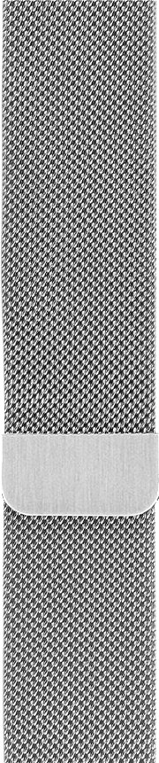 BlueBuilt Milanaise Armband Silber für Apple Watch 42/44/45 mm Main Image