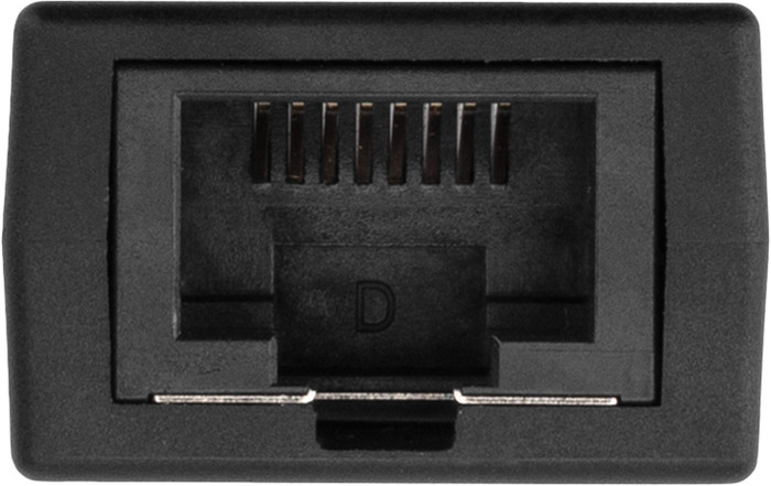 BlueBuilt RJ45 CAT6 Verbindungsstück Schwarz detail