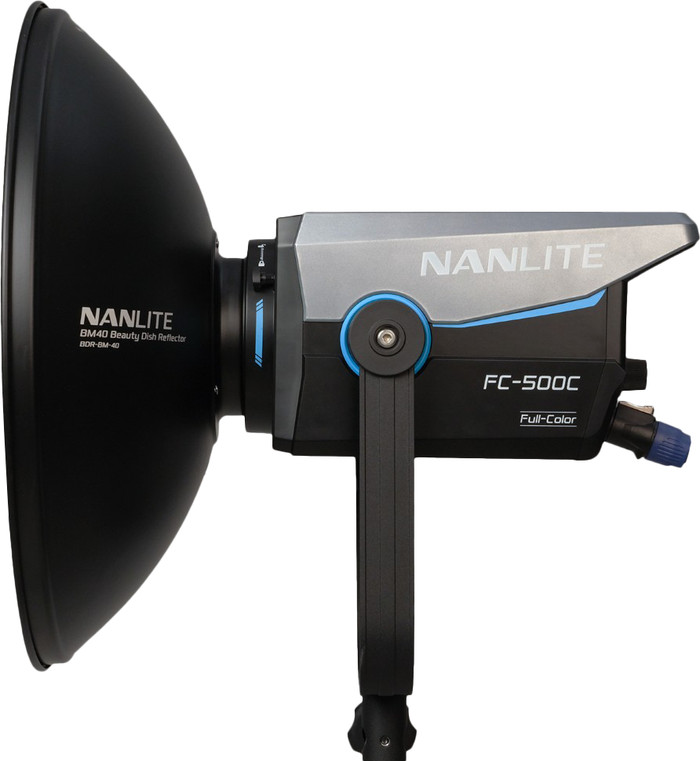 Nanlite BM40 Beauty Dish Reflector rechte seite
