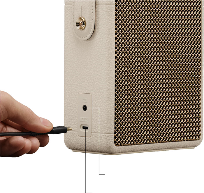Marshall Stockwell III BT Creme rückseite