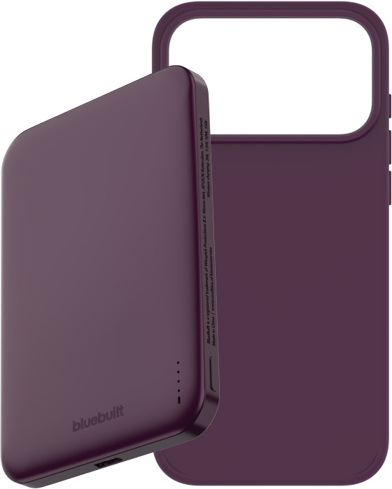 BlueBuilt MagSafe Hülle iPhone 18 Pro Max Rot + Powerbank 5.000 mAh Rot Main Image