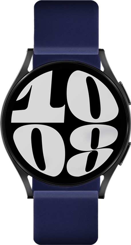 BlueBuilt Silikonarmband Blau für Samsung 20 mm detail