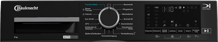 Bauknecht B WM 9A12 BC + Bauknecht BT 97A WB detail