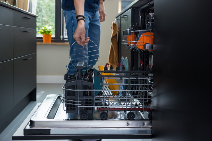 Veripart Heißluftfritteuse XXL + Zubehörset produkt in gebrauch