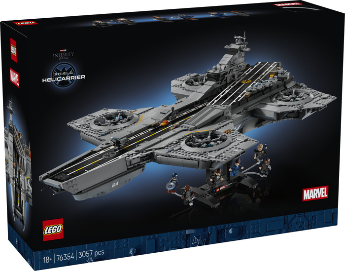 LEGO Marvel S.H.I.E.L.D. Helicarrier 76354 packaging