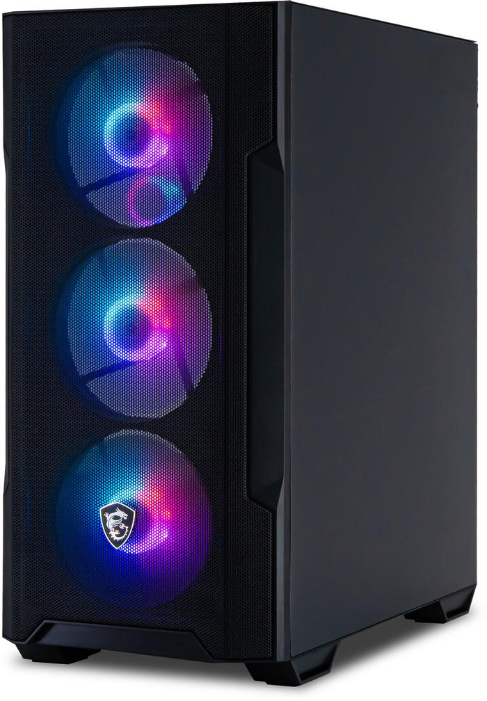 Powered by MSI Velocity 2.0 - AMD Ryzen 7 - 32GB/1TB SSD - RTX 5060 linke seite