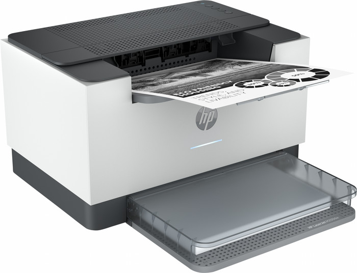HP LaserJet M209dw left side