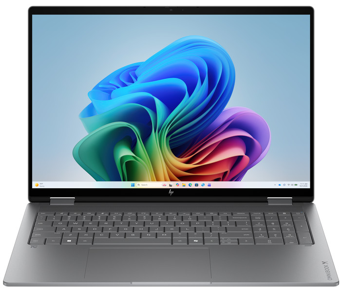 HP OmniBook X Flip NG AI PC 16-cc0050ngx - 16" - AMD Ryzen AI 5 - 16GB RAM/512GB SSD vorne
