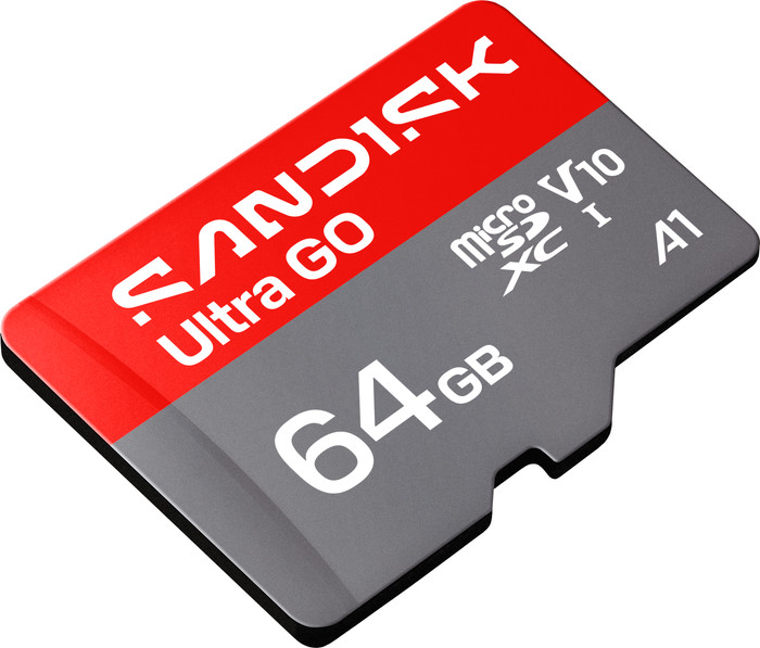 SANDISK Ultra GO microSDXC 64GB oberseite
