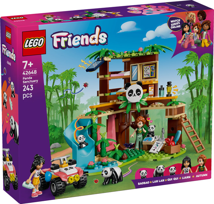 LEGO Friends Panda-Pflegestation 42648 verpackung