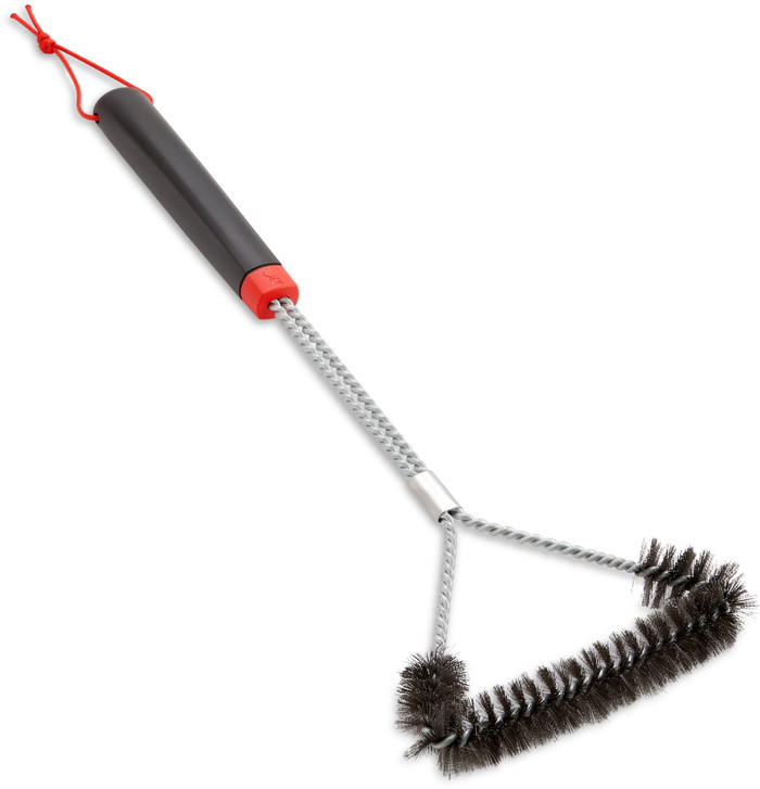 Weber Grill Brush 3-sided 46cm front
