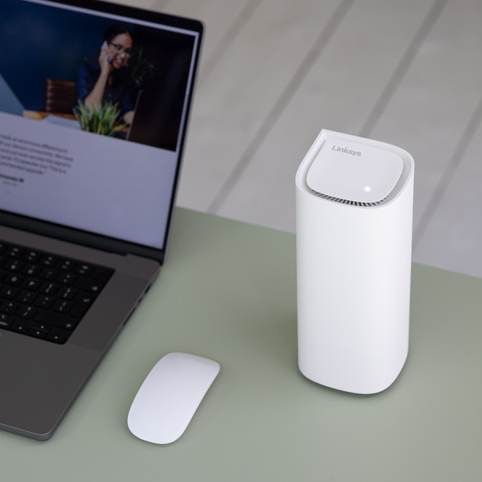 Linksys Velop Pro 7 Einzelpack produkt in gebrauch