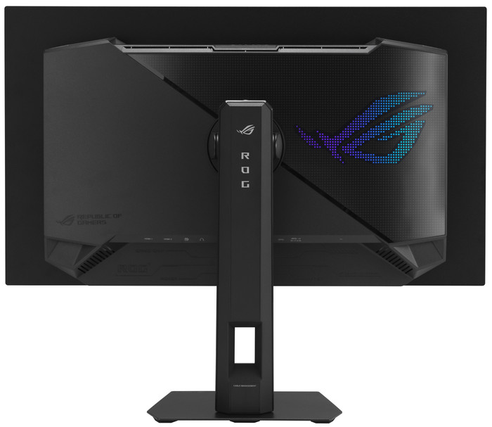 ASUS ROG Strix XG27AQDMGR WOLED rückseite
